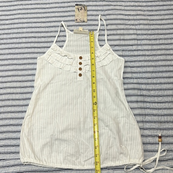 NWT Lei top white tank size XS - Picture 2 of 5